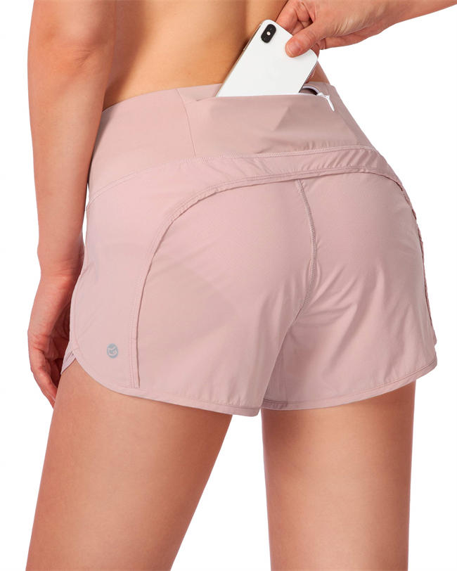 Women Running Shorts with Mesh Liner 3