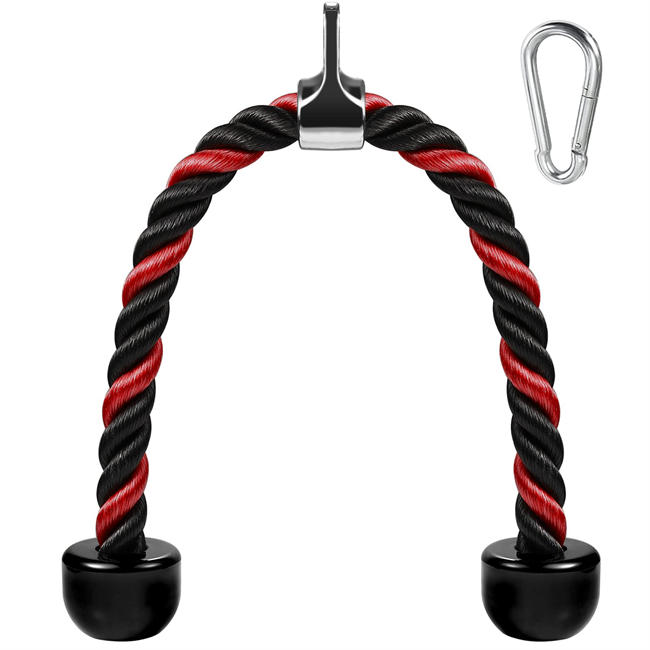 Deluxe Tricep Rope Pull Down Cable, 27